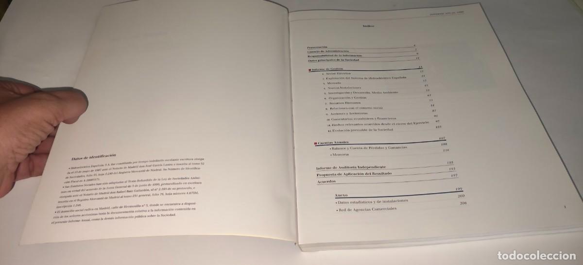 Libros: Informe Anual Hidroel&eacute;ctrica Espa&ntilde;ola 1990 - Foto 7