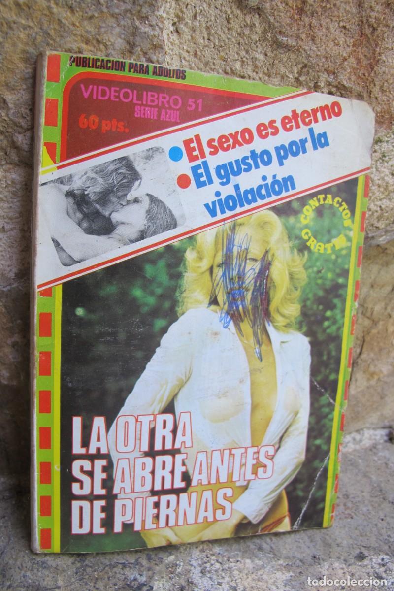 Libros: VIDEOLIBRO 51. LA OTRA SE ABRE ANTES DE PIERNAS. SERIE AZUL. PUBLICACION PARA ADULTOS