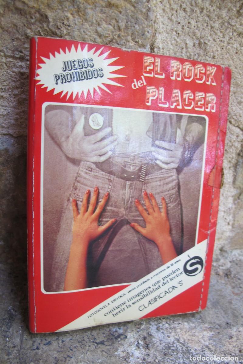 Libros: EL ROCK DEL PLACER. JUEGOS PROHIBIDOS. FOTONOVELA EROTICA
