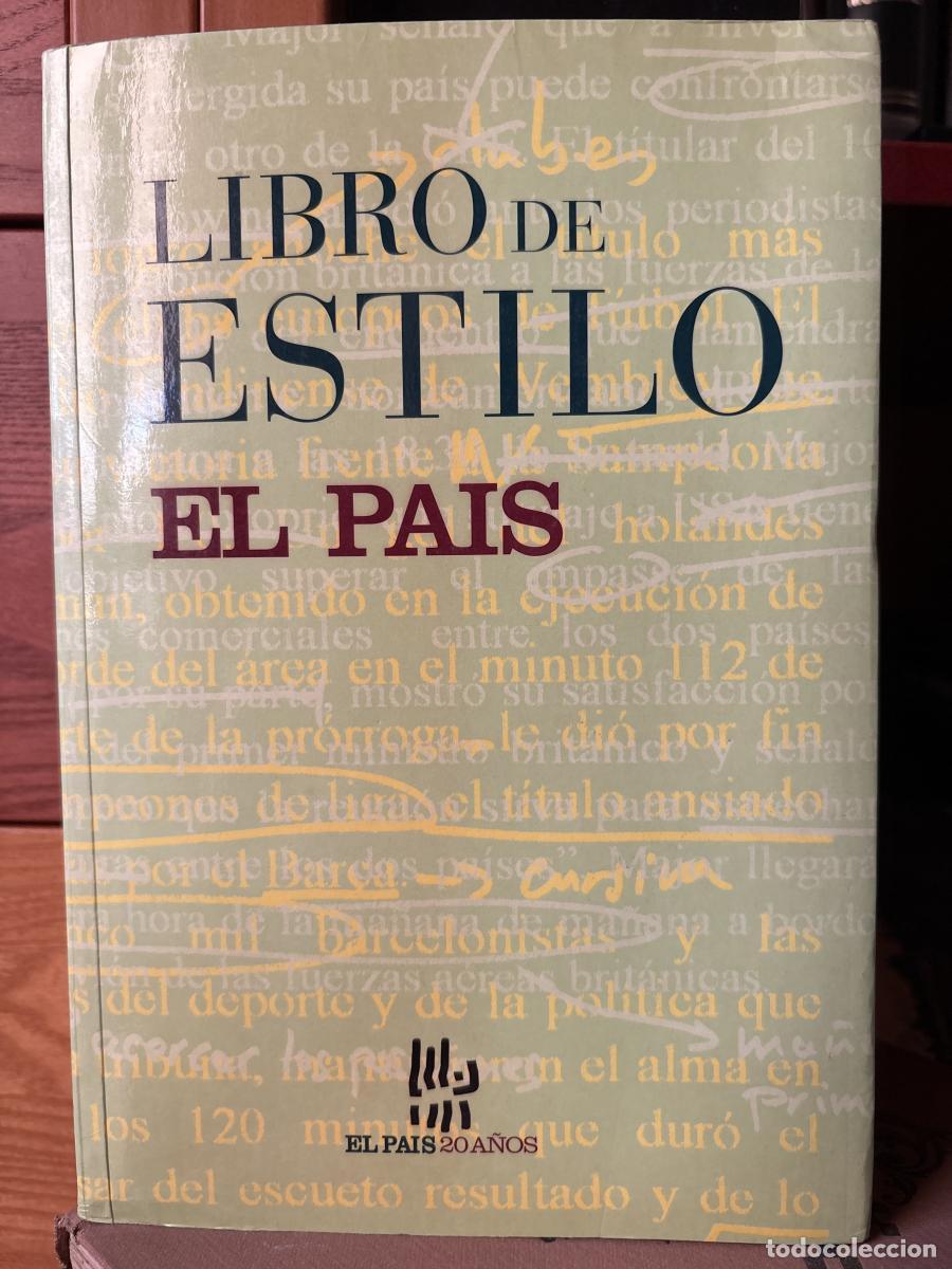 LIBRO DE ESTILO EL PAIS - TDK706
