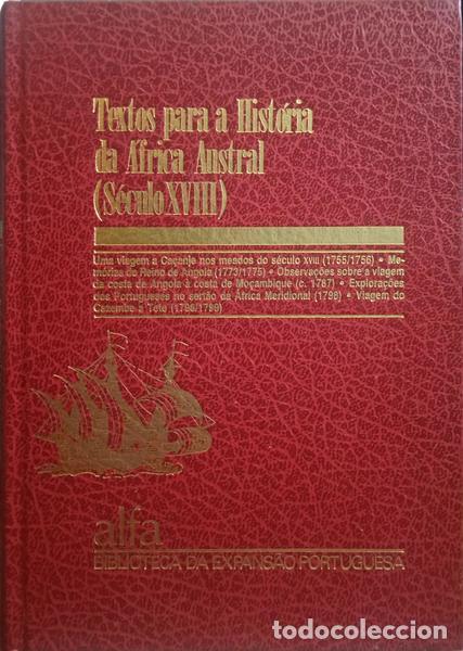 Libri di seconda mano: ALBUQUERQUE. (Lu&iacute;s) - TEXTOS PARA A HIST&Oacute;RIA DA &Aacute;FRICA AUSTRAL (S&Eacute;CULO XVIII).