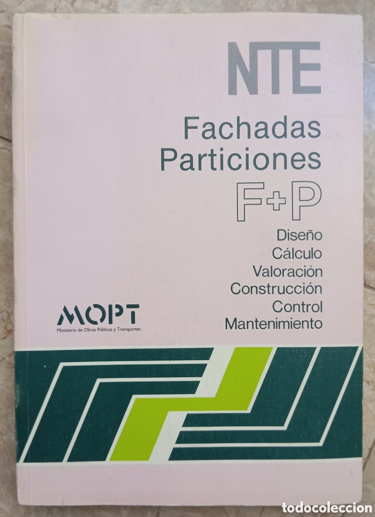 Libros: NTE FACHADAS + PARTICIONES MOPT