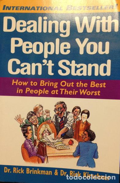 Libri di seconda mano: Dealing With People You Can't Stand- 0639785303343