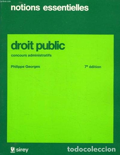 Livres: Droit public: Concours administratifs- 9782248021276