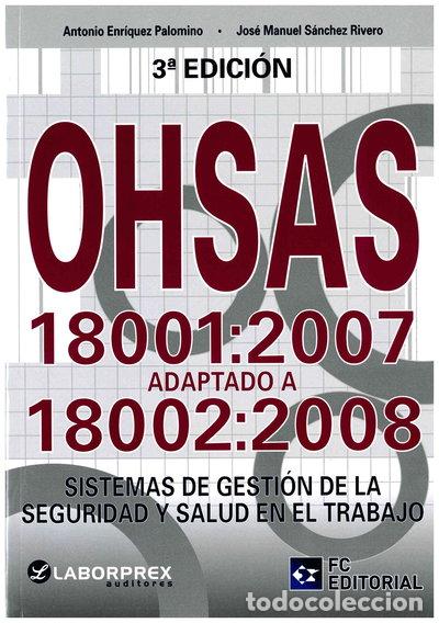 Libros: Ohsas 18001:2007 adaptado a 18002:2008- 9788494021589
