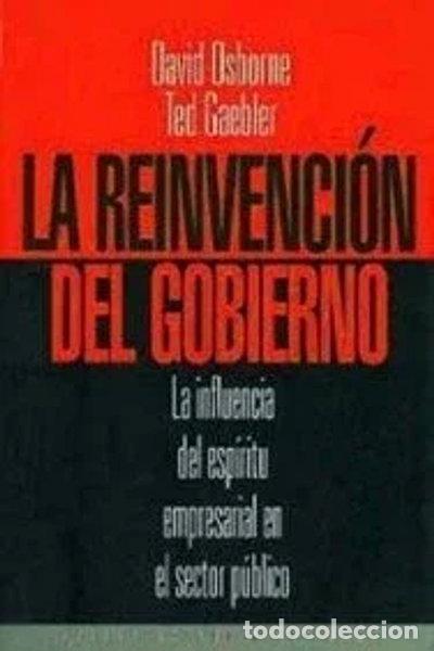 books: La reinvenci&oacute;n del gobierno- 9788475099866