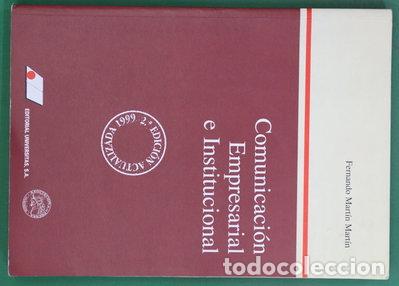 books: Comunicaci&oacute;n empresarial e institucional- 9788479910938
