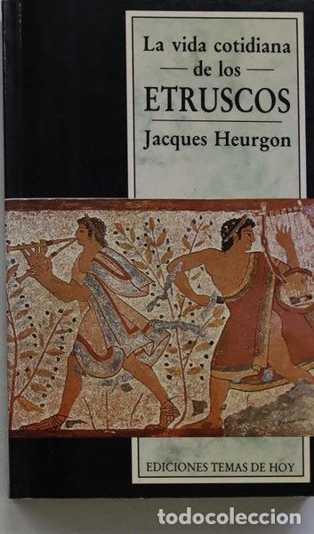 Livros em segunda m&atilde;o: Vida cotidiana de los etruscos- 9788478801381