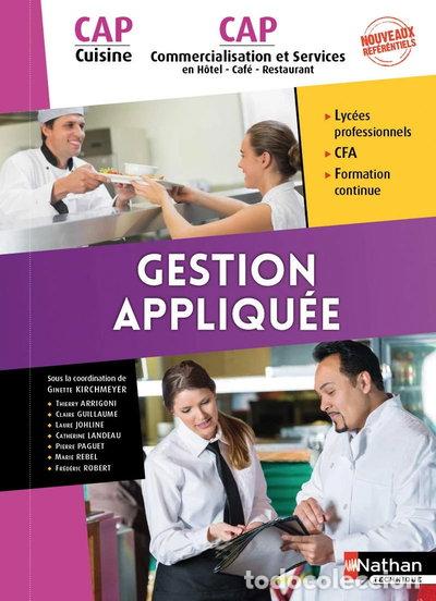 B&uuml;cher: Gestion appliqu&eacute;e CAP cuisine CAP commercialisation et services en h&ocirc;tel-caf&eacute;...- 9782091647890