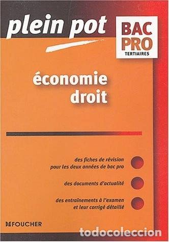 Libri di seconda mano: Economie-Droit Bac Pro tertiaires- 9782216096848