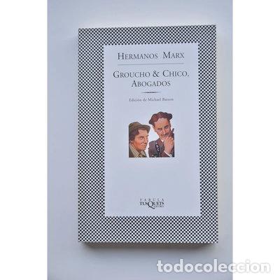 Libros: Groucho & Chico, abogados- 9788483106396