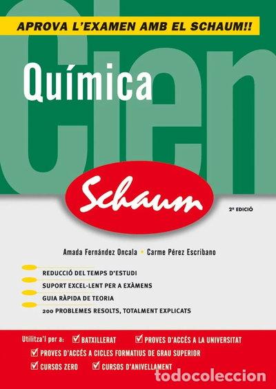 Libros: Qu&iacute;mica Schaum Selectividad - Curso cero- 9788448198527