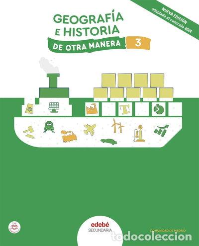 Libros: Geograf&iacute;a e Historia 3- 9788468372624