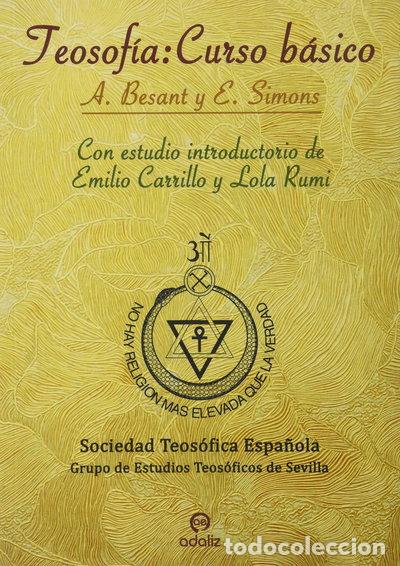 Libros: Teosof&iacute;a: Curso b&aacute;sico- 9788494765742