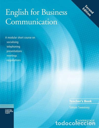 Libros: English for Business Communication Teacher's Book- 9780521754507