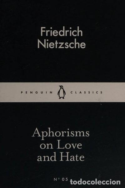 Libros: Aphorisms on Love and Hate- 9780141397900