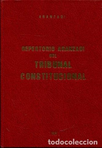 Libros: Repertorio Aranzadi del Tribunal Constitucional, 1981- 9788470162213