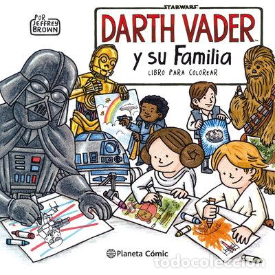 Libros: Star Wars Darth Vader y su familia Libro para colorear- 9788491740216