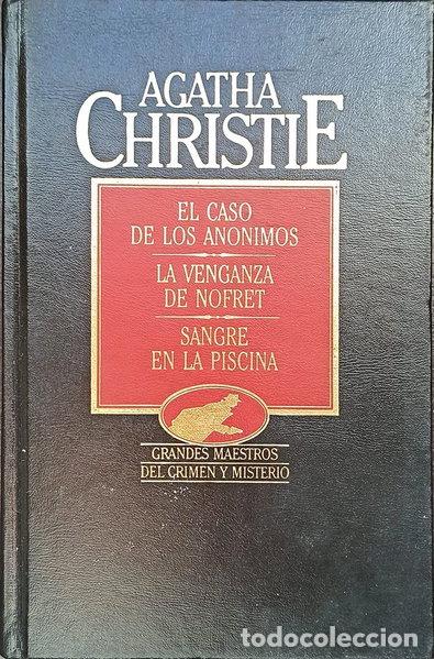 Libros: El caso de los an&oacute;nimos, La venganza de Nofret, Sangre en la piscina- 9788475307145