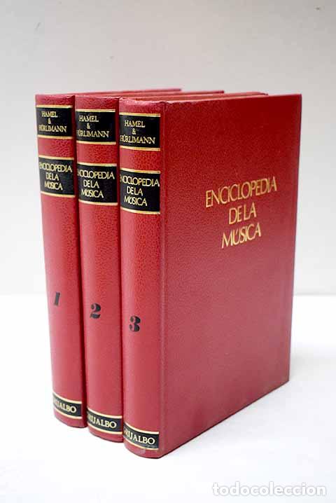 books: Enciclopedia de la m&uacute;sica.- Hamel, Fred