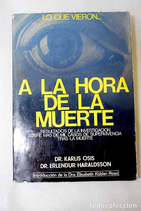 books: A la hora de la muerte.- Osis, Karlis