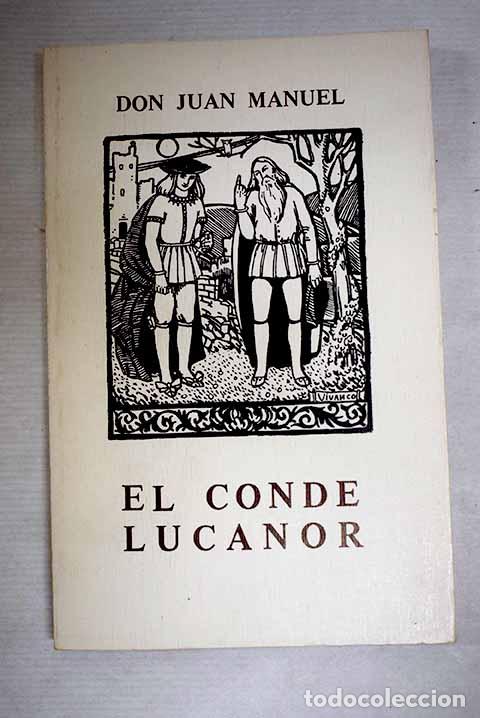 books: El Conde Lucanor: Don Juan Manuel.- Don Juan Manuel
