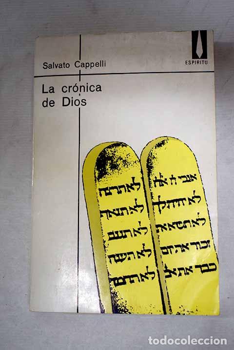 books: La cronica de Dios: Cappelli, Salvato.- Cappelli, Salvato