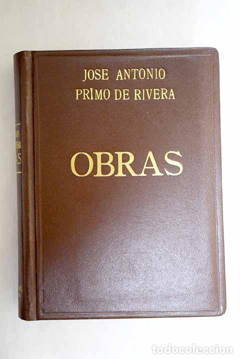 Livres: Obras: Primo de Rivera, Jos&eacute; Antonio.- Primo de Rivera, Jos&eacute; Antonio