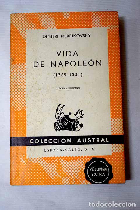 books: Vida de Napole&oacute;n, (1769-1821).- Merezhkovski, Dmitri
