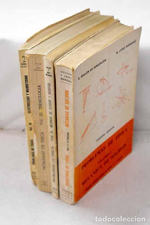 Livres: Problemas de f&iacute;sica: Gull&oacute;n de Senespleda, Enrique.- Gull&oacute;n de Senespleda, Enrique