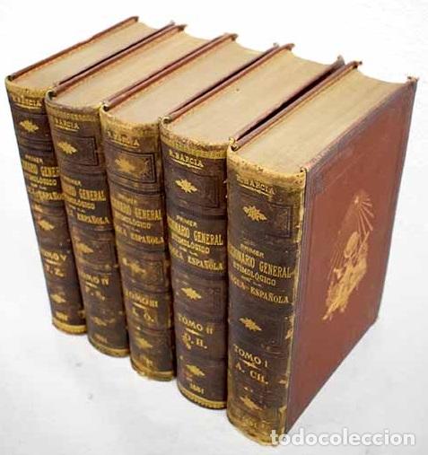 Libros: Primer diccionario general etimol&oacute;gico de la lengua espa&ntilde;ola.- Barcia, Roque