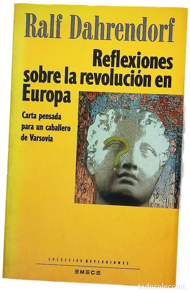 Livros em segunda m&atilde;o: Reflexiones sobre la revoluci&oacute;n europea en una carta pensada para un caballero de Varsovia