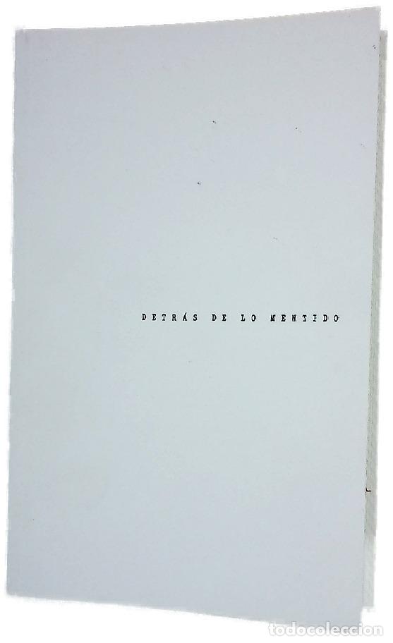 B&uuml;cher: Detr&aacute;s de lo mentido - Gal&aacute;n, Nerea