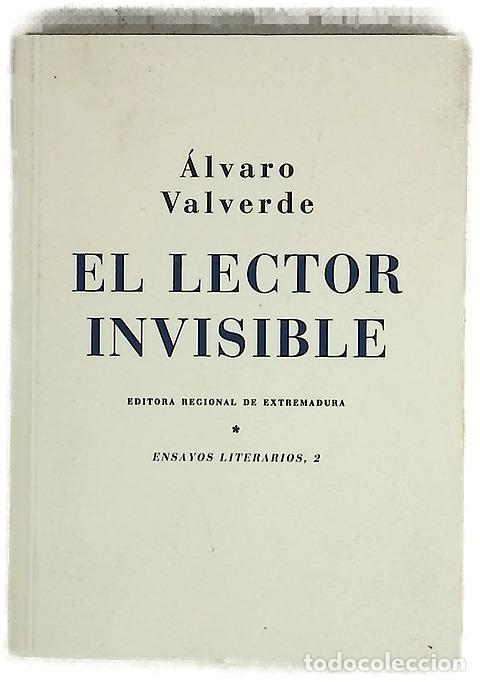 Libri di seconda mano: El lector invisible - Valverde, &Aacute;lvaro