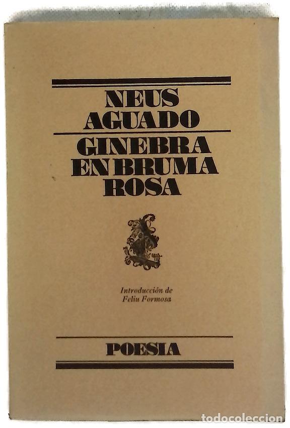 Libros: Ginebra en bruma Rosa Neus Aguado ; introducci&oacute;n de Feliu Formosa