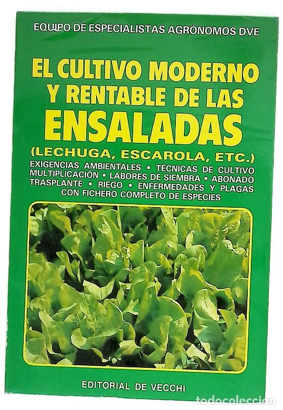Libros: El cultivo moderno y rentable de las ensaladas