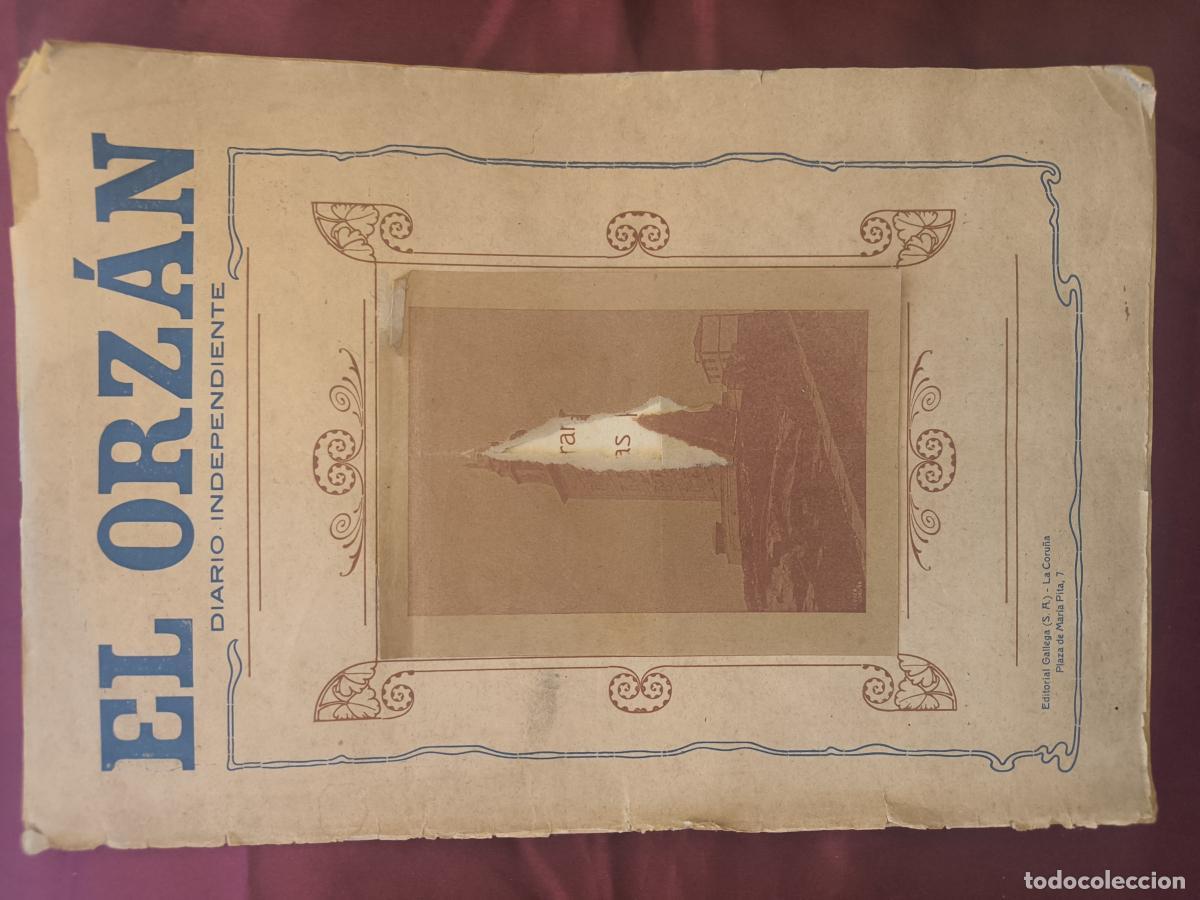 Libros: El Orz&aacute;n: diario independiente. N&uacute;mero extraordinario dedicado a los festejos en La Coru&ntilde;a y en las