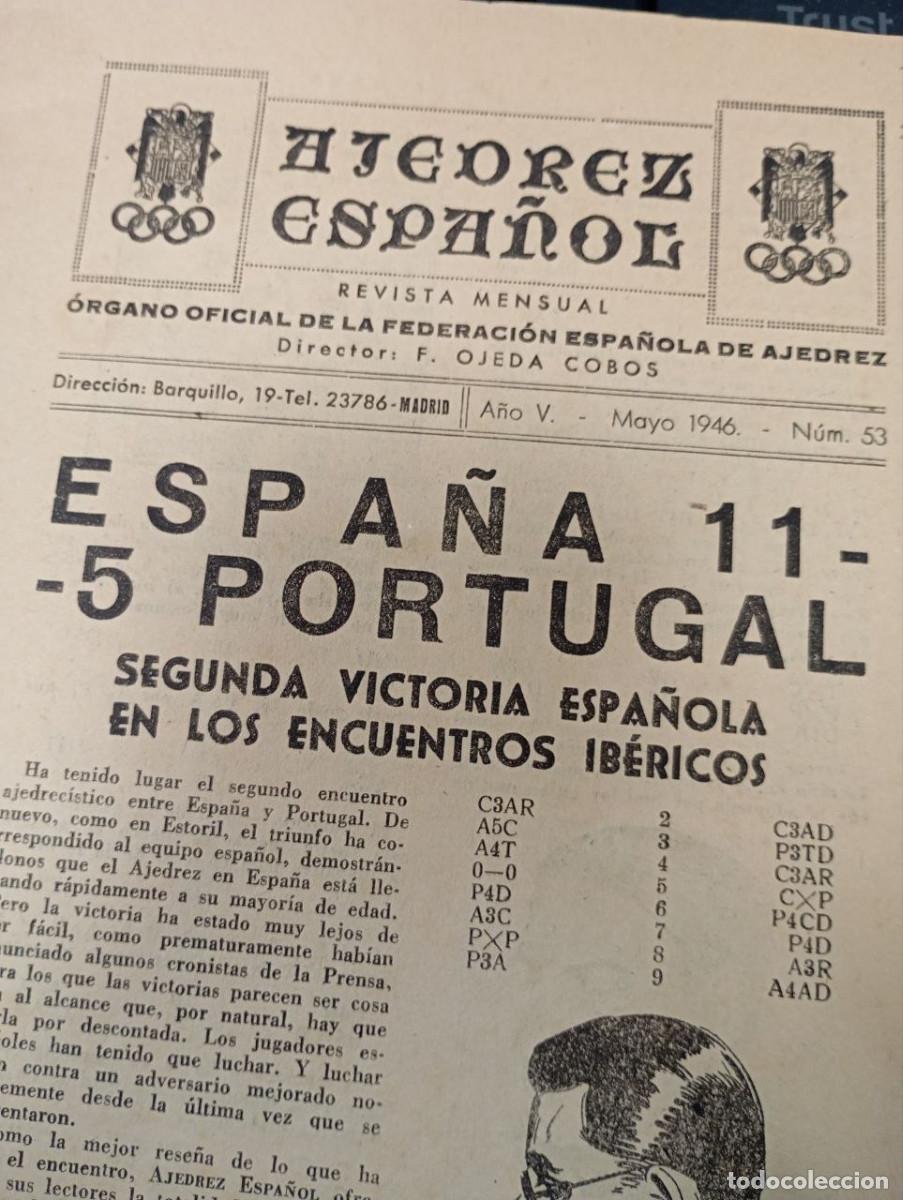 Libros: Ajedrez Espa&ntilde;ol. - An&oacute;nimo. - Foto 2