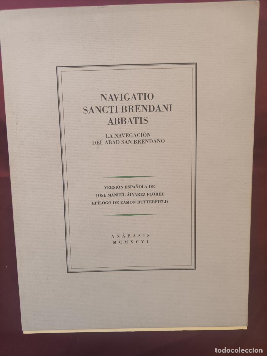 Libros: Navigatio Sancti Brendani Abbatis. La navegaci&oacute;n del Abad San Brendan - An&oacute;nimo