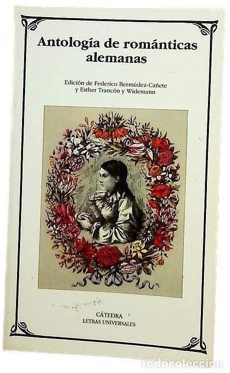 Libros: Antolog&iacute;a de rom&aacute;nticas alemanas