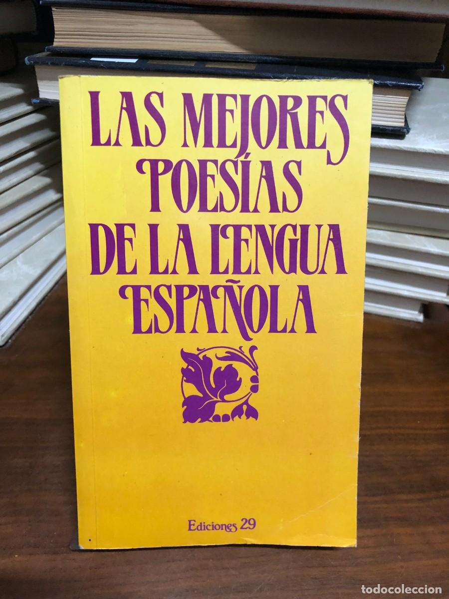 Libros: Las mejores poes&iacute;as de la lengua espa&ntilde;ola Antolog&iacute;a (Ediciones 29)