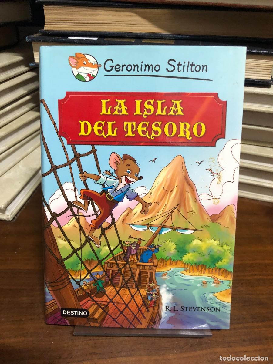 Libros: La isla del tesoro Geronimo Stilton (R. L. Stevenson)