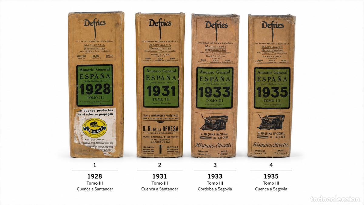 Libros: ANUARIO GENERAL DE ESPA&Ntilde;A &mdash; BAILLY-BAILLI&Egrave;RE-RIERA