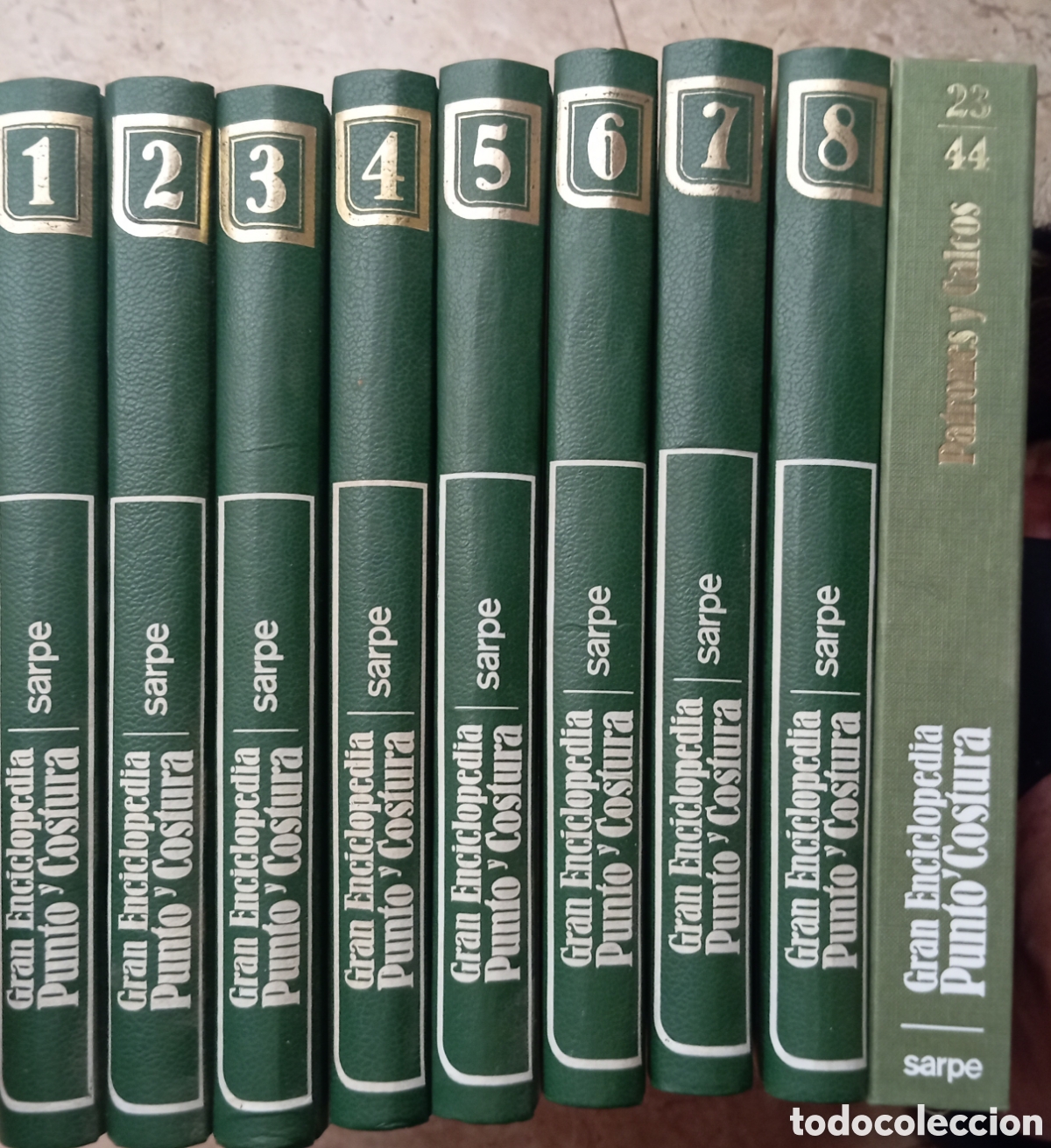Libros: GRAN ENCICLOPEDIA PUNTO Y COSTURA SARPE