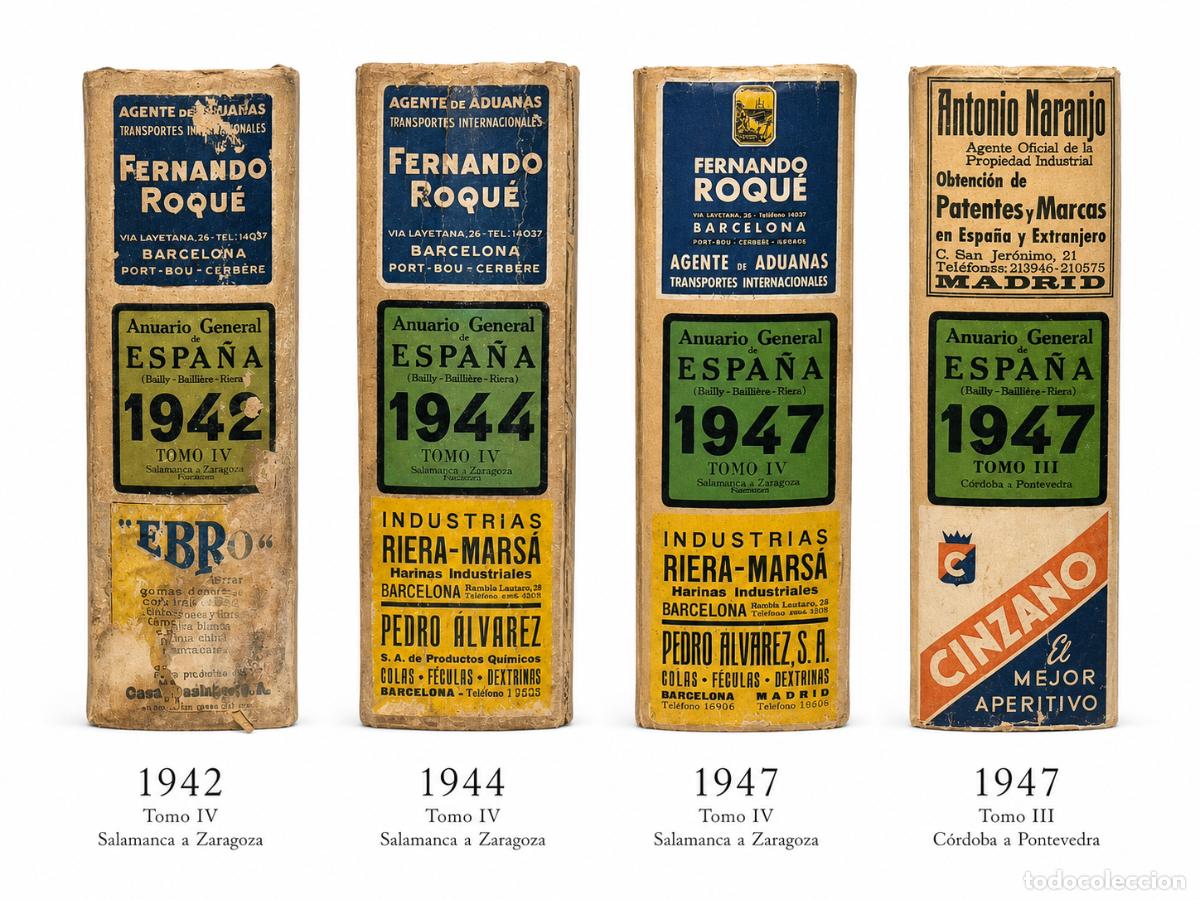 Libros: ANUARIO GENERAL DE ESPA&Ntilde;A &mdash; BAILLY-BAILLI&Egrave;RE-RIERA