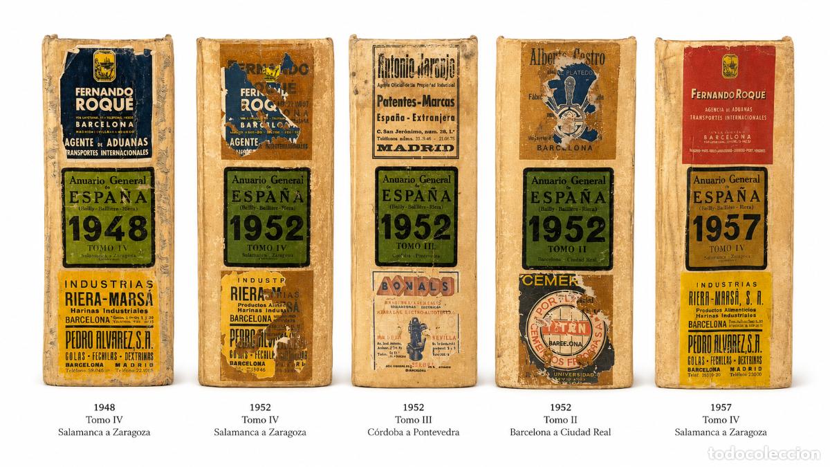 Libros: ANUARIO GENERAL DE ESPA&Ntilde;A &mdash; BAILLY-BAILLI&Egrave;RE-RIERA