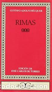 Libros: Rimas. - Gustavo Adolfo B&eacute;cquer. TDK760