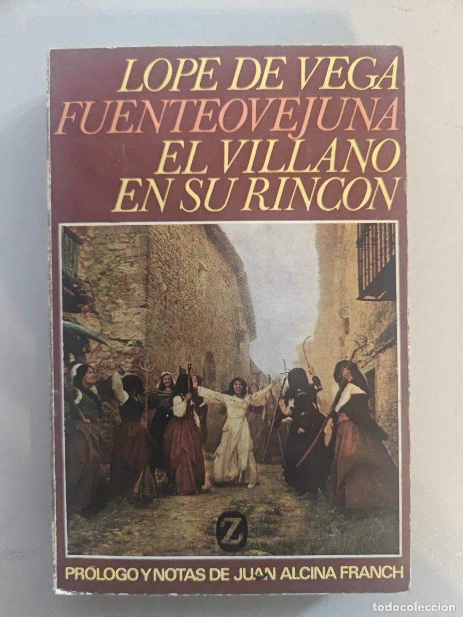 Libros: Fuenteovejuna - El villano en su rincon. N&ordm; 95. - Lope De Vega. TDK760