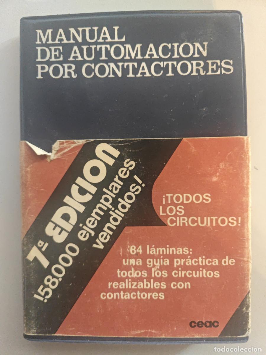 Libros: Manual de automaci&oacute;n por contactores. - JOS&Eacute; ROLD&Aacute;N. TDK760
