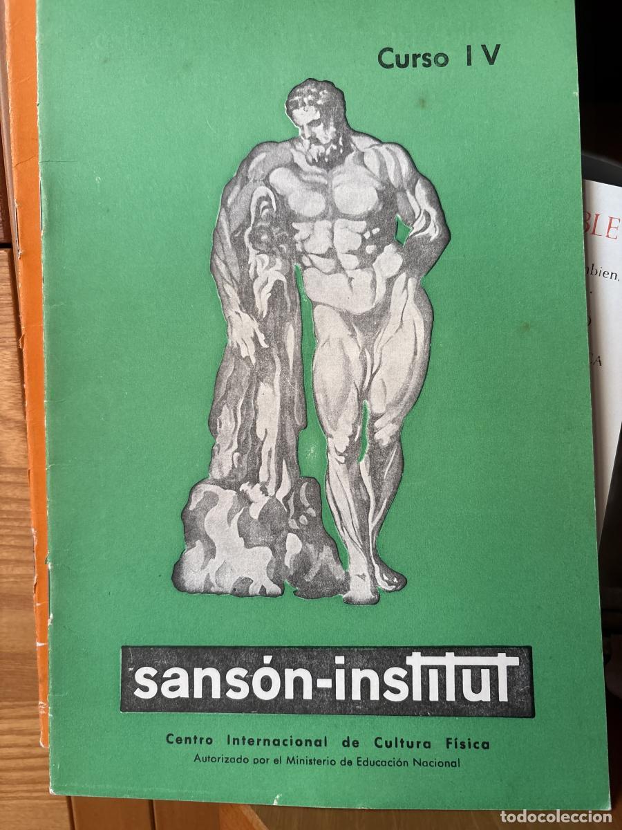 Libros: SANS&Oacute;N-INSTITUT. CURSO IV SALUD, FUERZA Y DESARROLLO FISICO - MANUEL RILLOS TDK728
